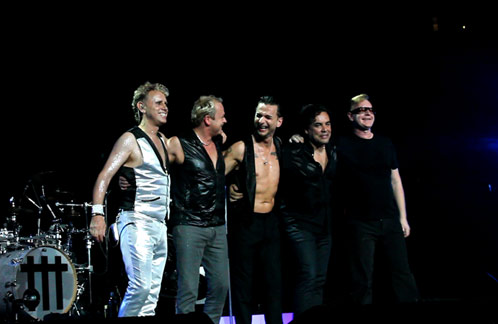 Foto tomada del sitio oficial www.depechemode.com